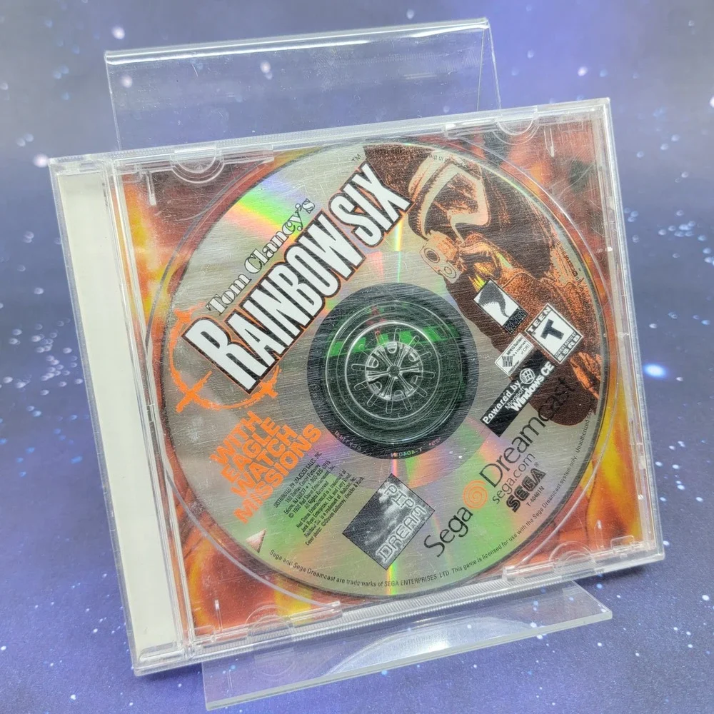 Tom Clancy's Rainbow Six Sega Dreamcast Eagle Watch Missions T-40401N